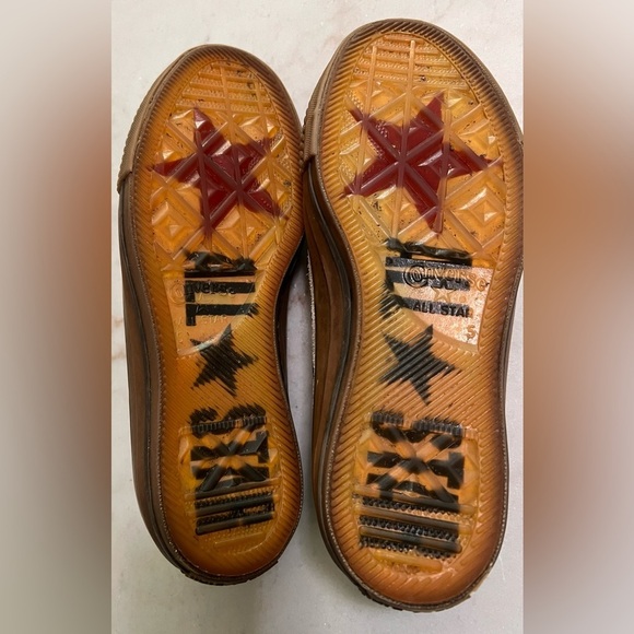 Converse x John Varvatos Low Top Suede Tan Multi Eyelet Sneakers Unisex M5 W7 - Picture 6 of 8